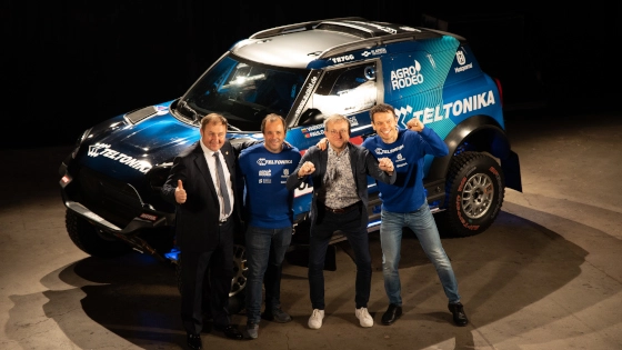 le rallye de dakar : rencontrez le teltonika racing team